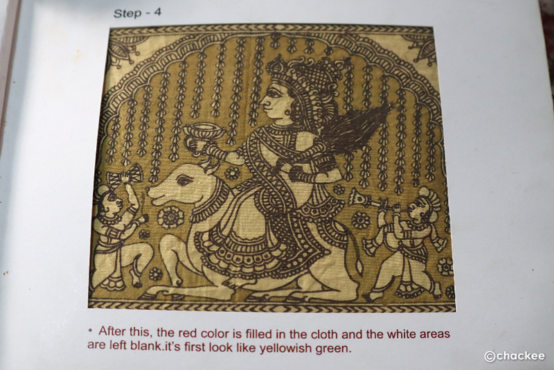 手描きの素晴らしいインドのプリミティブ絵画です　大変古いものです 手描きの素晴らしいインドのプリミティブ絵画です 大変古いものです